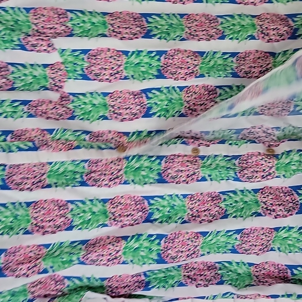 The Nutter Pineapple Striped Collared Tee - image 3